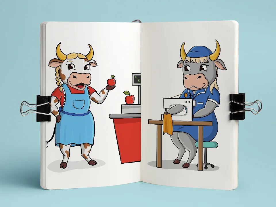 Заказать иллюстрации. Иллюстратор Мария Камолова. kamolova.ru 8(952)5004037